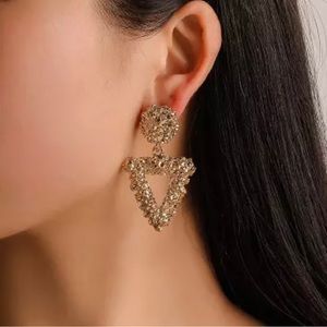 New Vintage Gold Silver Plated Clip on Earrings for Women